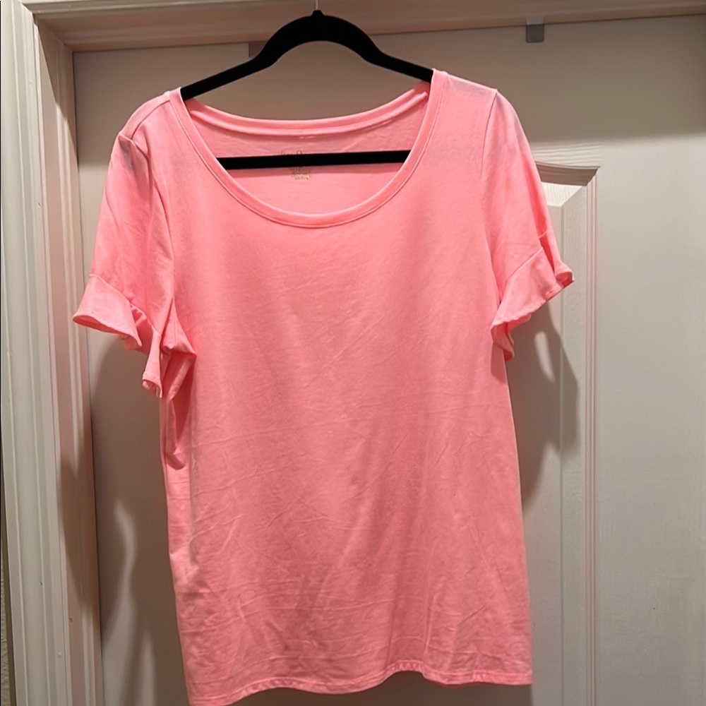 Lilly Pulitzer Sorella Cape Coral Short Sleeve Tee play condition.